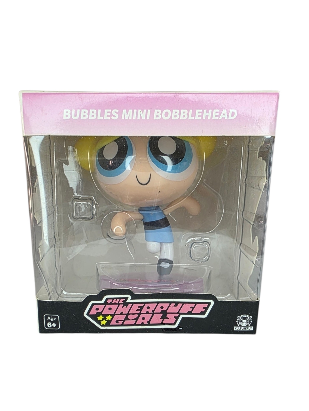 Cartoon Network Bubbles Mini Bobblehead Blue Pink Black